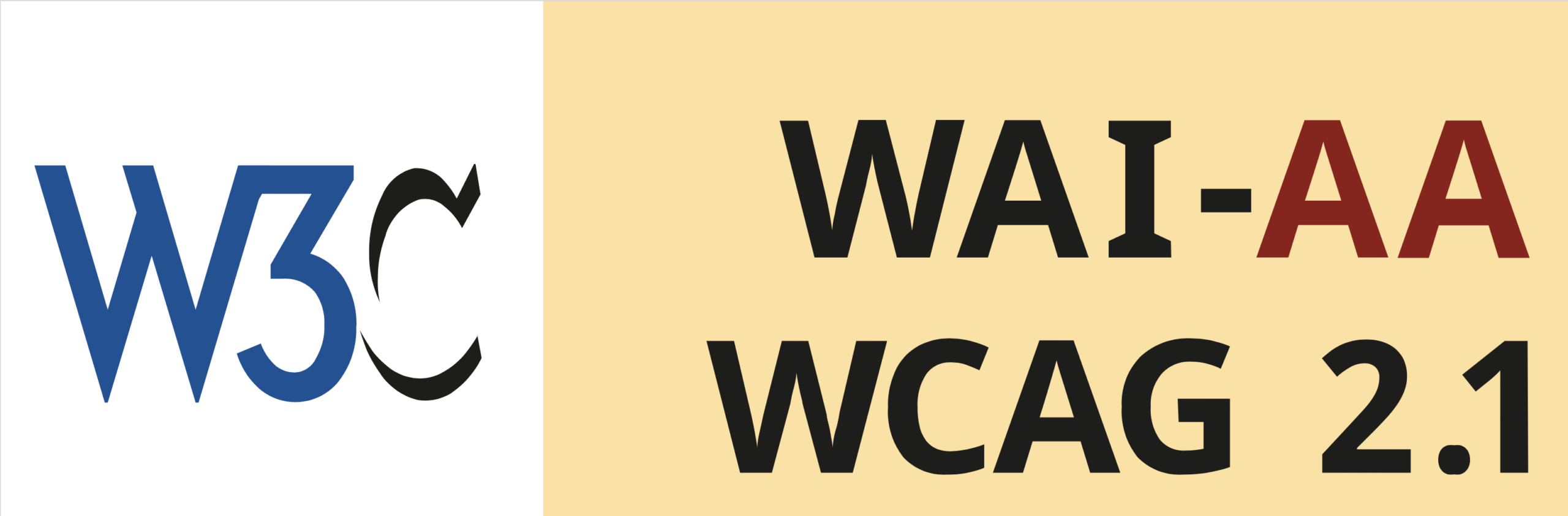 Level AA conformance            W3C WAI Web Content Accessibility Guidelines 21